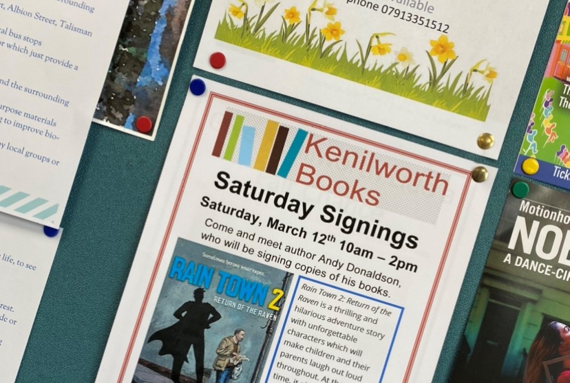 SATURDAY SIGNINGS – January to March