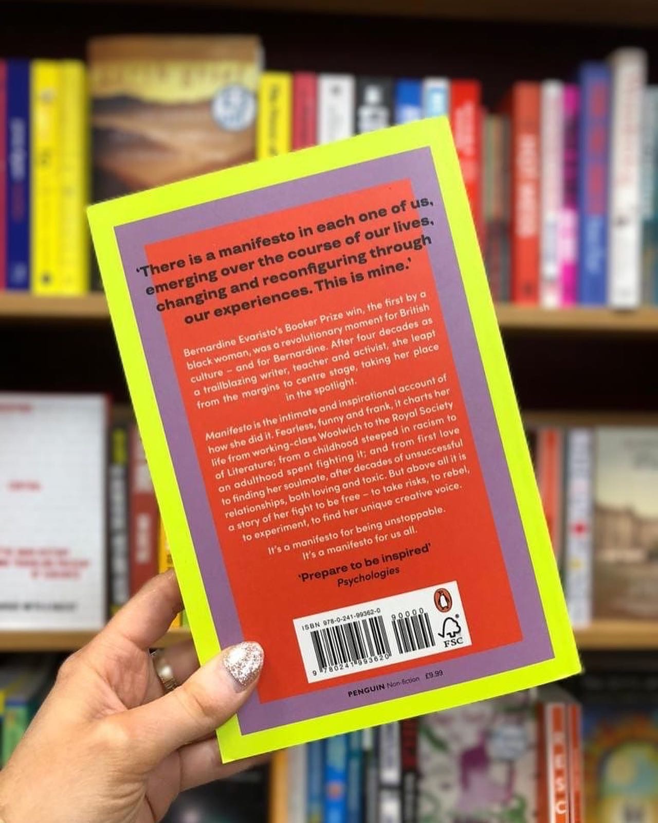 Manifesto by Bernardine Evaristo - OCT BOOK CLUB - Image 2