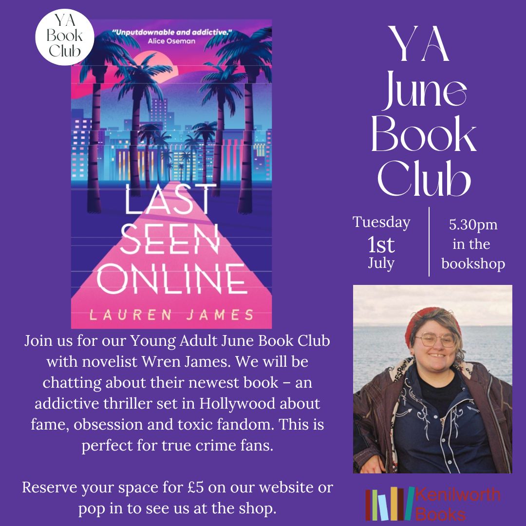 Last Seen Online by Wren James YOUNG ADULT BOOK CLUB - Image 3
