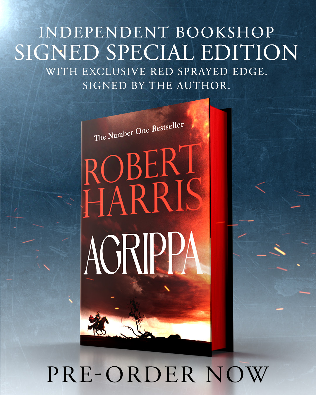 AGRIPPA by Robert Harris SIGNED INDEPENDENT BOOKSHOP EXCLUSIVE EDITION - Image 2