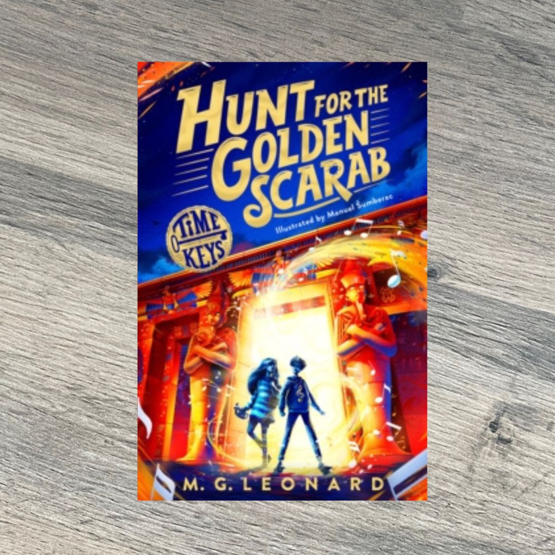 Hunt for the Golden Scarab by M.G. Leonard