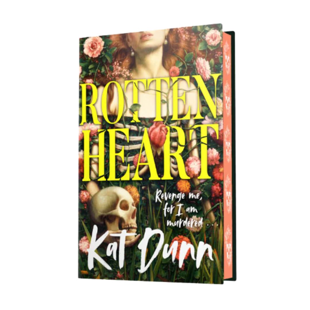 ROTTENHEART by Kat Dunn SIGNED SPRAYED EDGE EDITION - Image 2