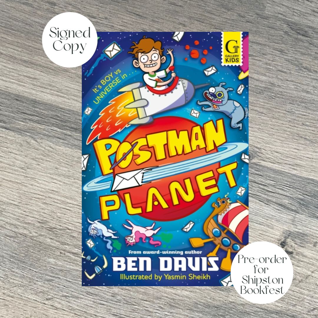 Postman Planet by Ben Davis SHIPSTON BOOKFEST