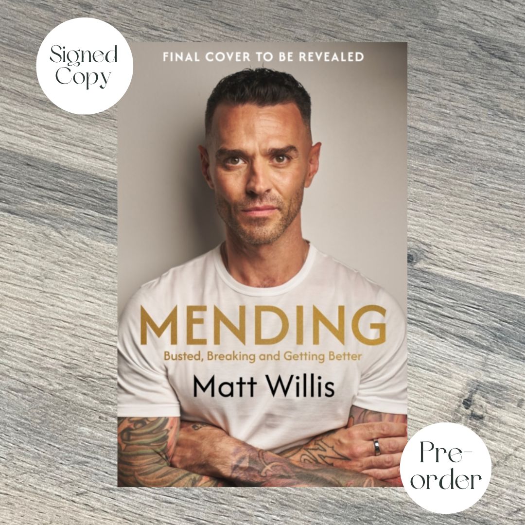 MENDING by Matt Willis SIGNED COPY