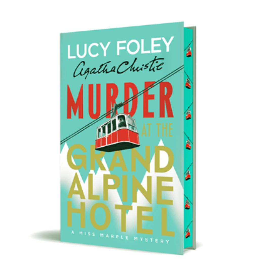 MURDER AT THE GRAND ALPINE HOTEL by Lucy Foley SIGNED & SPRAYED EDGE EDITION - Image 2