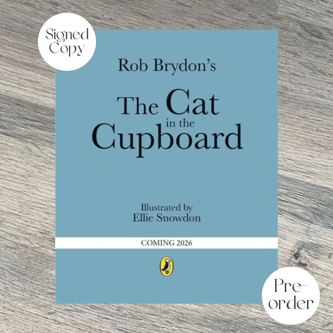 The Cat in the Cupboard by Rob Brydon SIGNED COPY